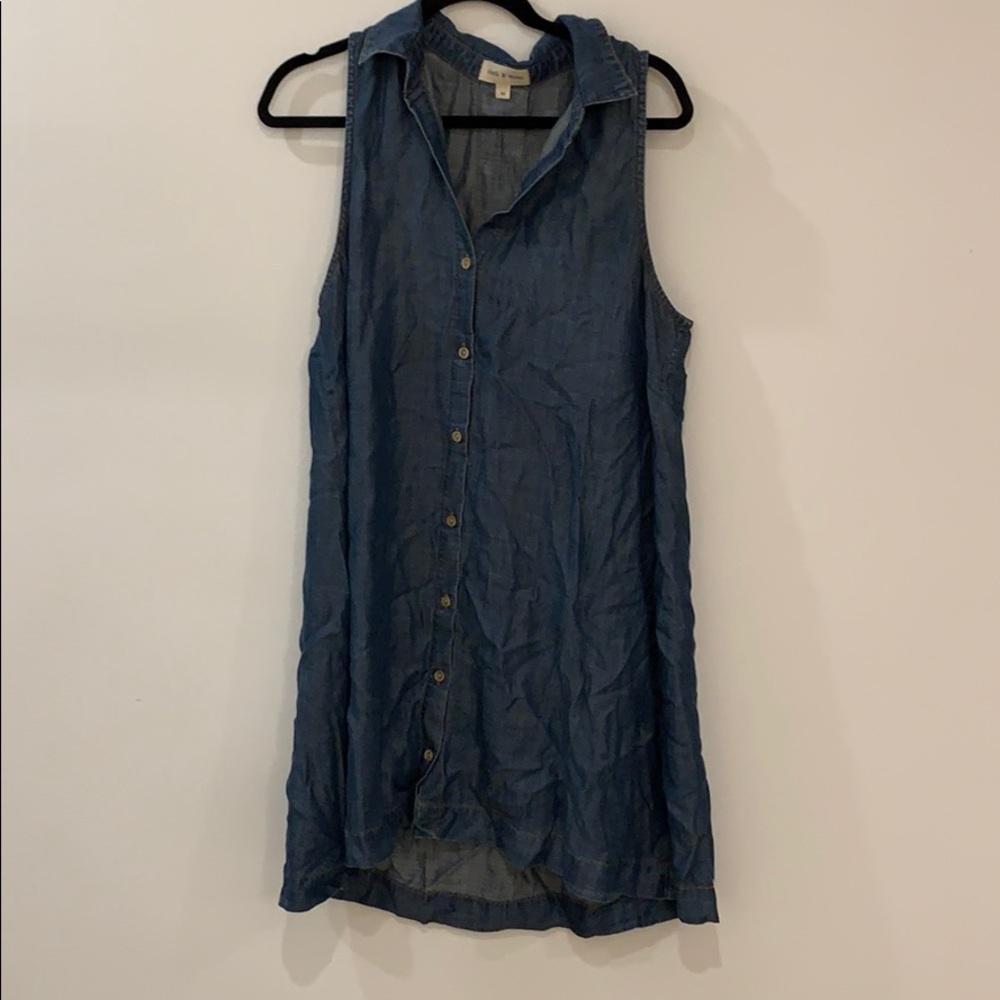 Cloth & Stone denim dress
